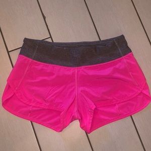 LULULEMON SHORTS PINK 💞💪